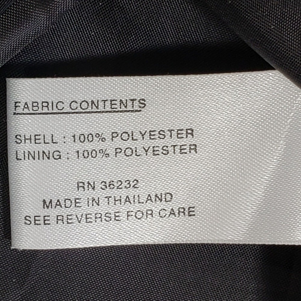 Gallery All Weather Jacket Coat Womens PS Black Hood Water Resistant Utility - Picture 12 of 13